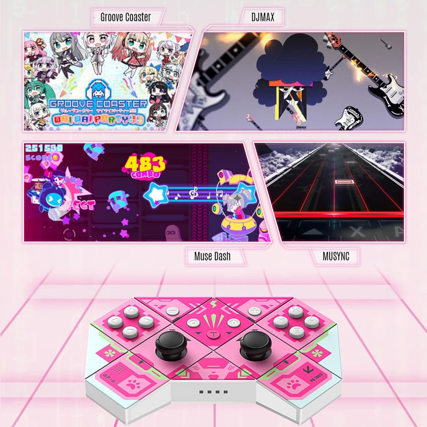 Switch Wireless Controller - Compact Game Controller for PC, Nintendo Switch, Windows, Steam - Offers Unbeatable Precision & Responsiveness - Small Remote Controller is Awesome Gaming Gift