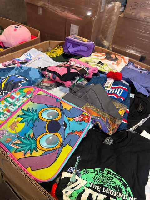 Hot Topic Discount Bundle | Assorted Apparel | 50 Pcs #BD-50