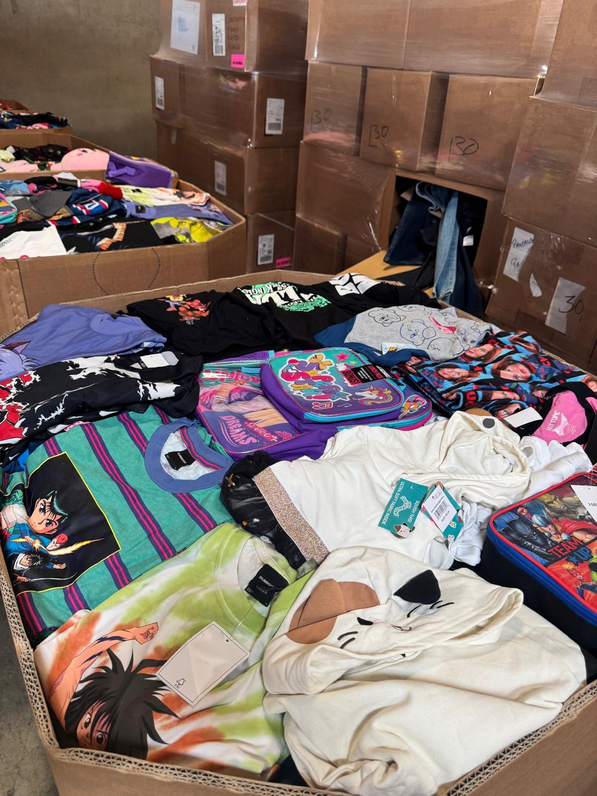 Hot Topic Discount Bundle | Assorted Apparel | 25 Pcs #BD-25