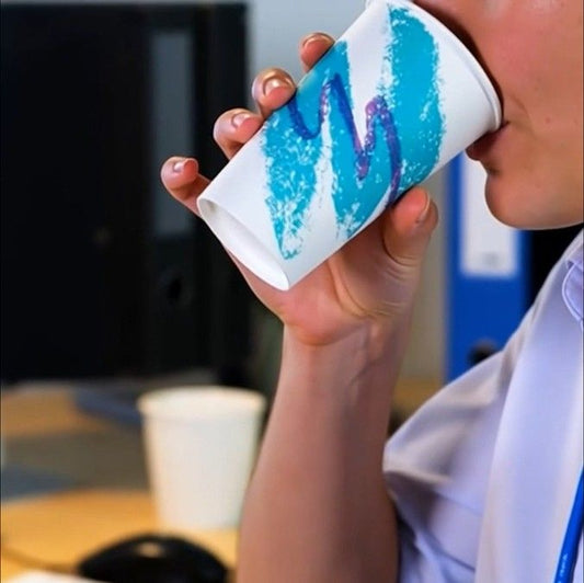 Vibrant Jazz Hot Cups, 16 Oz™ 50 Pack Sleeve