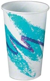 Vibrant Jazz Hot Cups, 16 Oz™ 50 Pack Sleeve