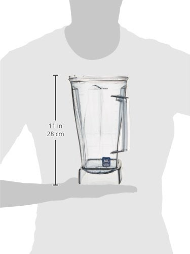 Vitamix 58625 64-oz Container - BarBoss, Blending Station, Drink Machine, Touch and Go, Vita-Prep Compatible (Clear, Container Only)
