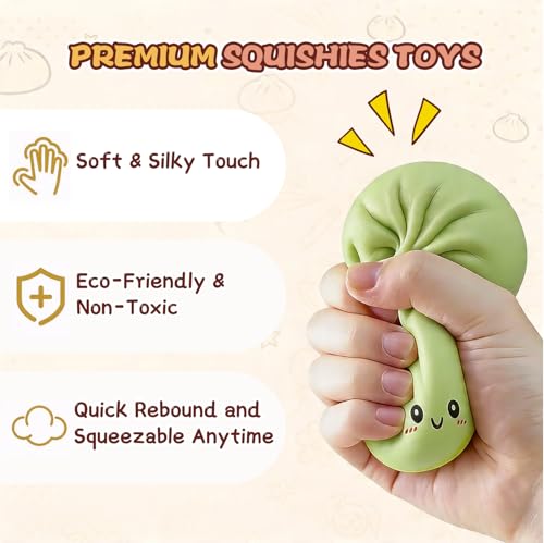 Dumpling squishy gift box packaging
