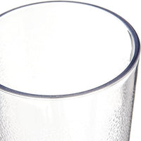 Durable Elegance Tumblers Set™8 oz Clear Plastic Tumblers – Set of 6