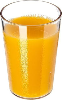 Durable Elegance Tumblers Set™8 oz Clear Plastic Tumblers – Set of 6