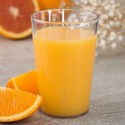 Durable Elegance Tumblers Set™8 oz Clear Plastic Tumblers – Set of 6