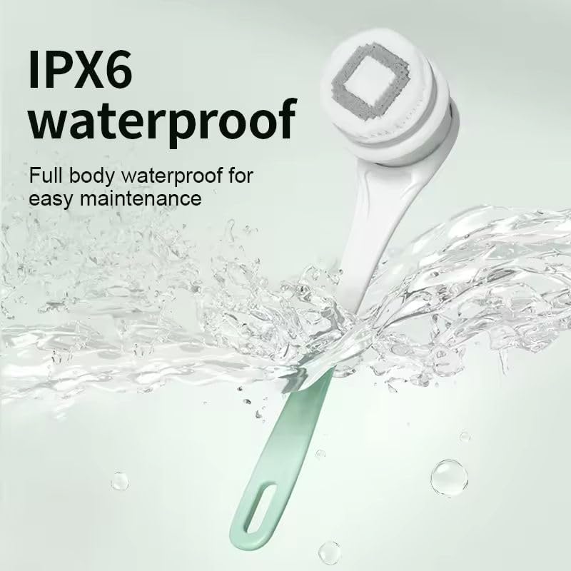 Smart Spa Body Cleansing Wand with 5 Brush Heads