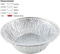Premium Disposable Aluminum Pie Pans™ 100 ct
