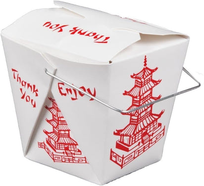 Elegant Takeout Food Container Set™ 25 Count Boxes & Chopsticks