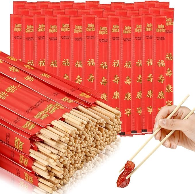 Premium Eco-Friendly Bamboo Chopsticks™ 120 count