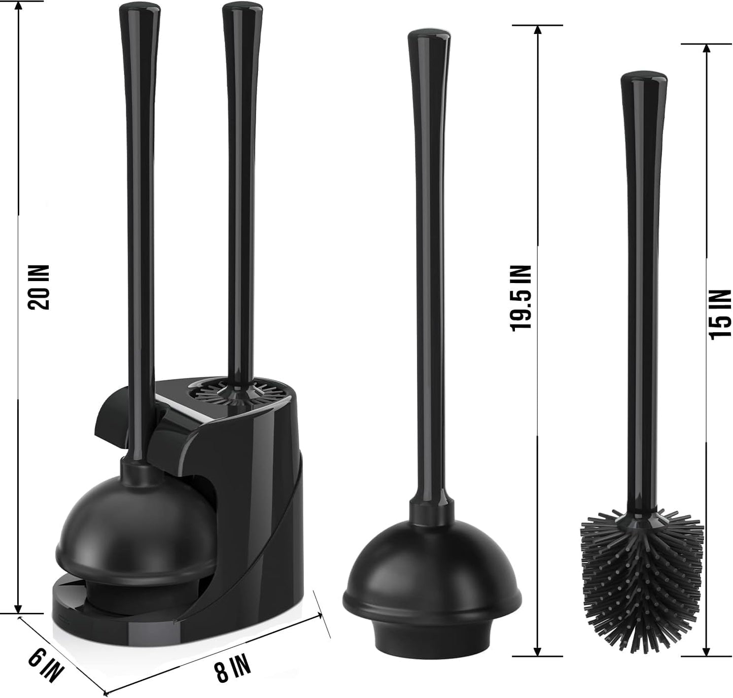 Elegant 2-in-1 Toilet Tool Set™