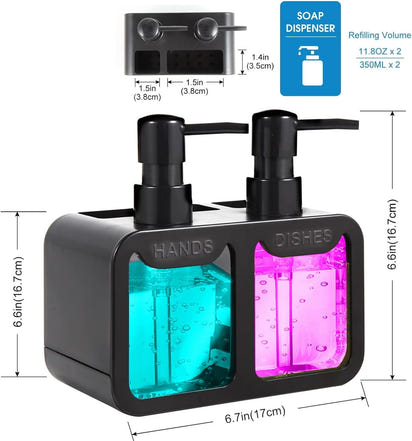 Elegant 4-in-1 Soap Dispenser Set™