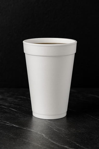 Premium Disposable Foam Drink Cups™ 25 Pack