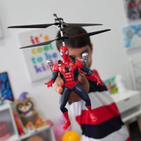 Marvel Spider-Man IR RC Flying Figure with LED Lights