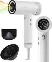 High-Speed Ionic Hair Dryer — 160,000 RPM with Diffuser & Brush