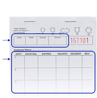 Waitress Notepads — 10 Pads, 100 Sheets Each