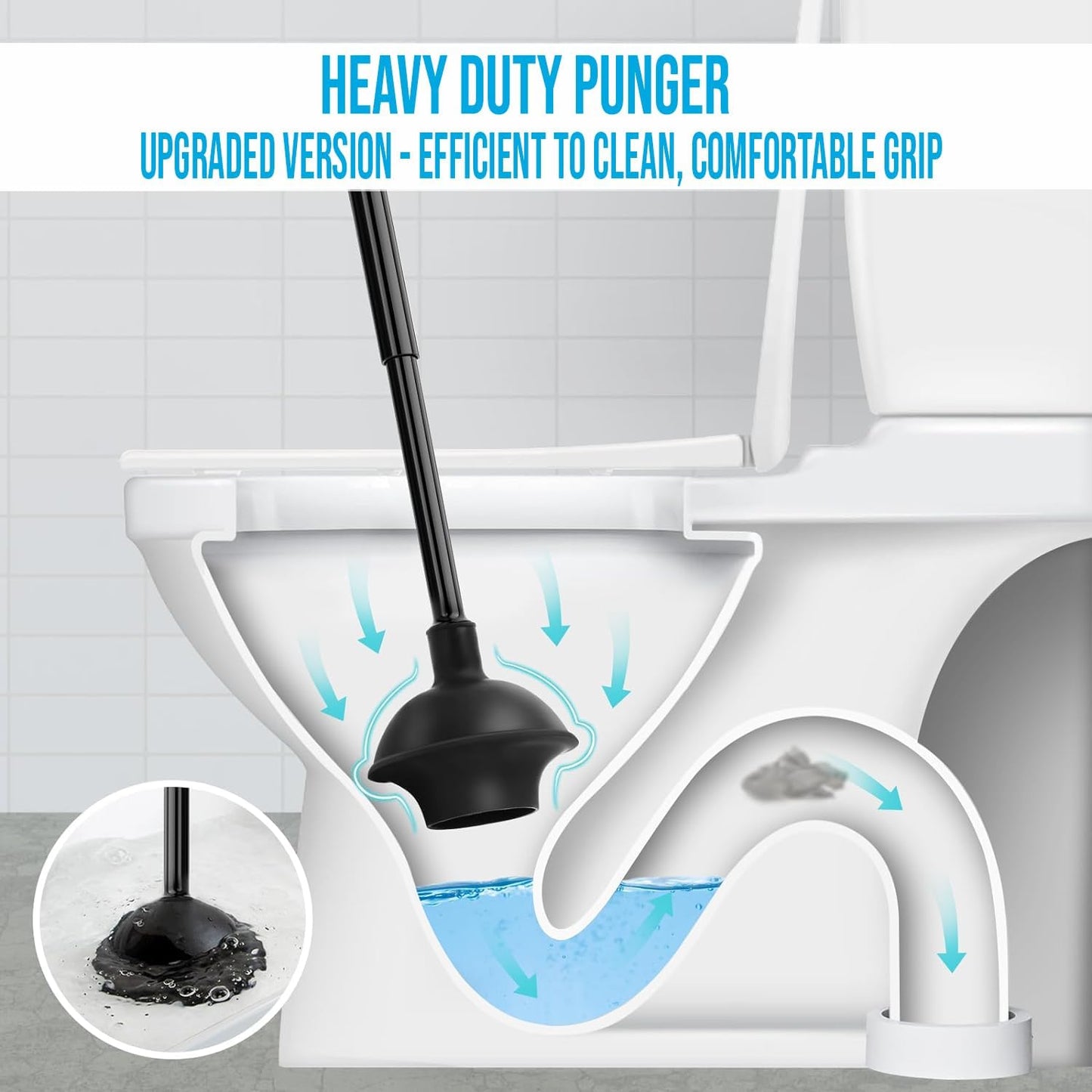 Elegant 2-in-1 Toilet Tool Set™