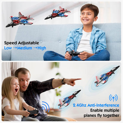 Foam RC Airplane for Kids & Adults — Easy Fly Remote Control Plane