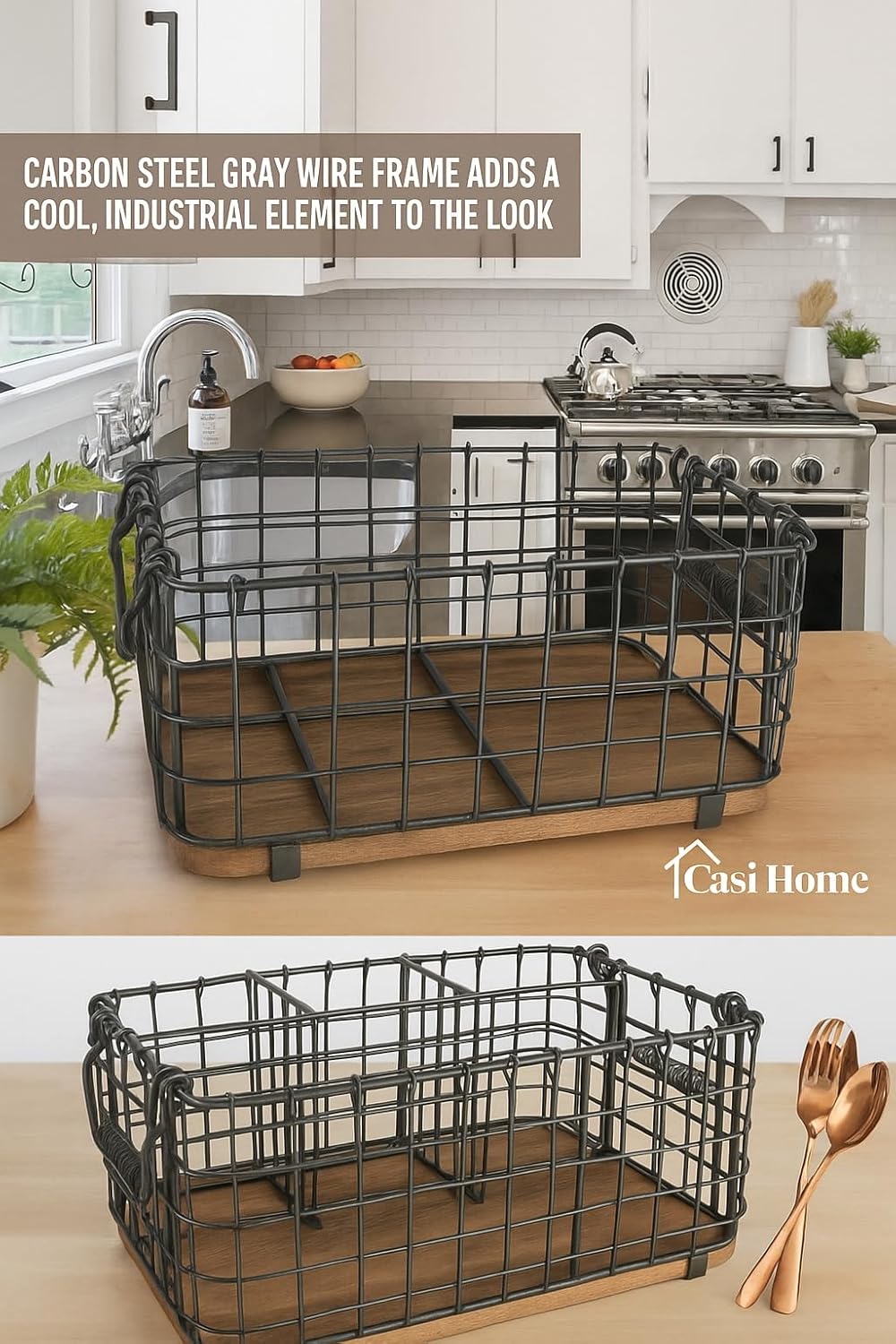 Rustic Elegance Utensil Caddy™