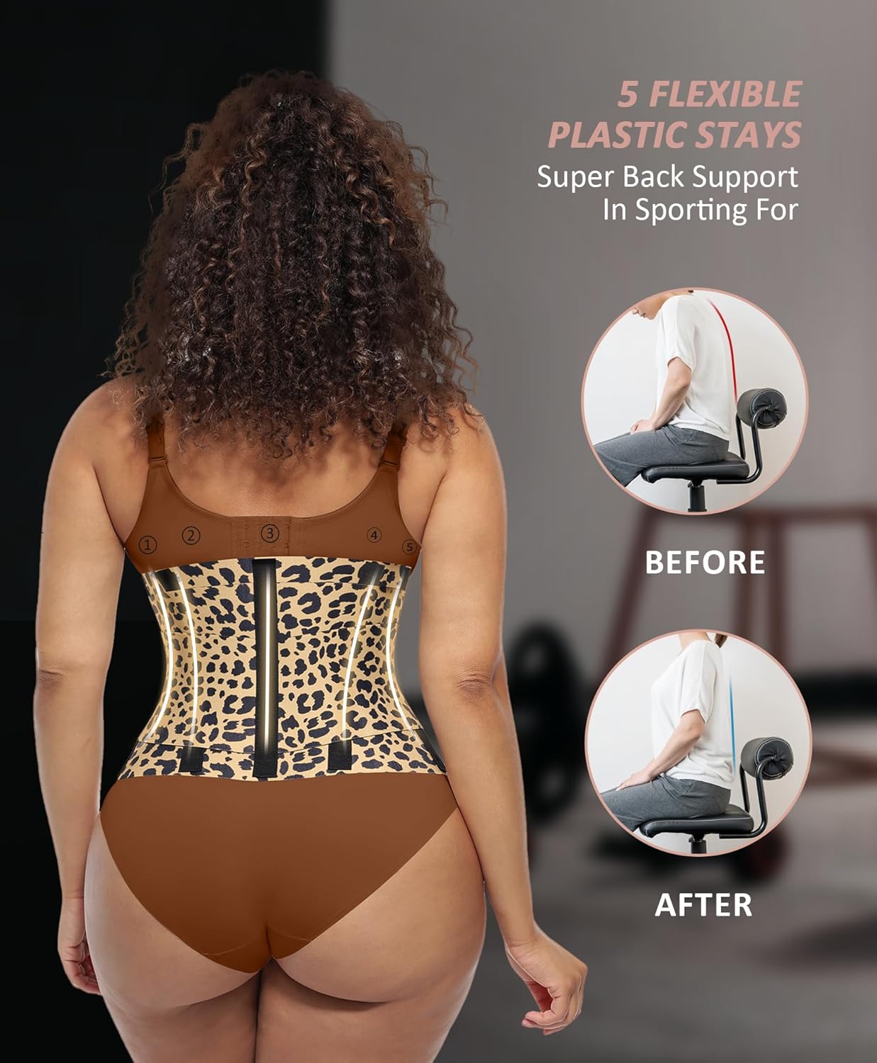 Triple-Wrap Hourglass Waist Trainer & Body Shaper Belt