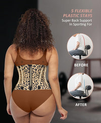 Triple-Wrap Hourglass Waist Trainer & Body Shaper Belt