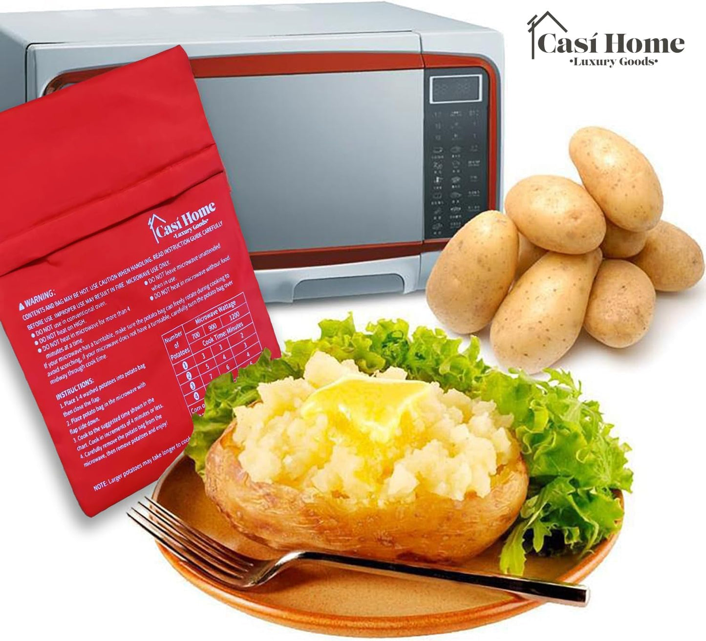 Perfect Potato Microwave Cooker™ 2 Pack