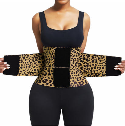 Triple-Wrap Hourglass Waist Trainer & Body Shaper Belt