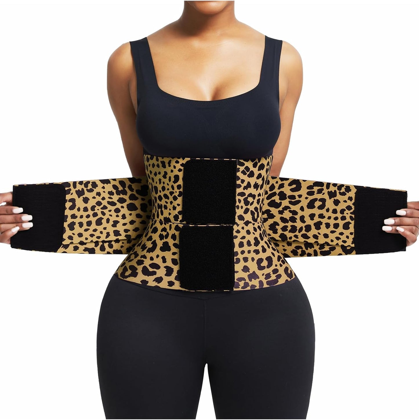 Triple-Wrap Hourglass Waist Trainer & Body Shaper Belt