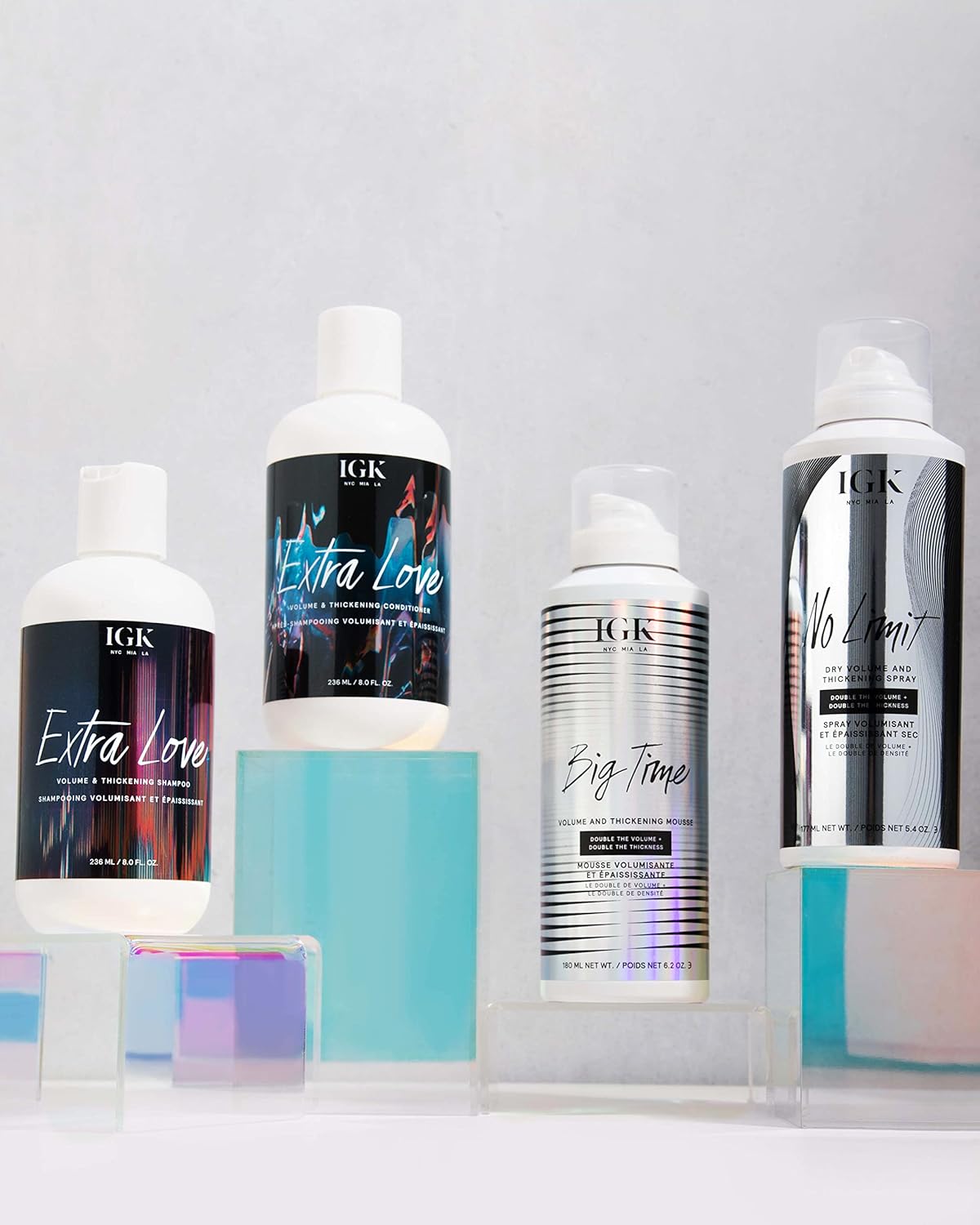 IGK No Limit Dry Volume & Thickening Spray — 5.4 oz