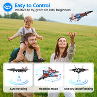 Foam RC Airplane for Kids & Adults — Easy Fly Remote Control Plane