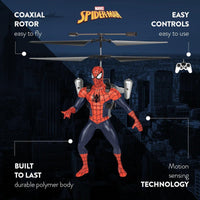 Marvel Spider-Man IR RC Flying Figure with LED Lights