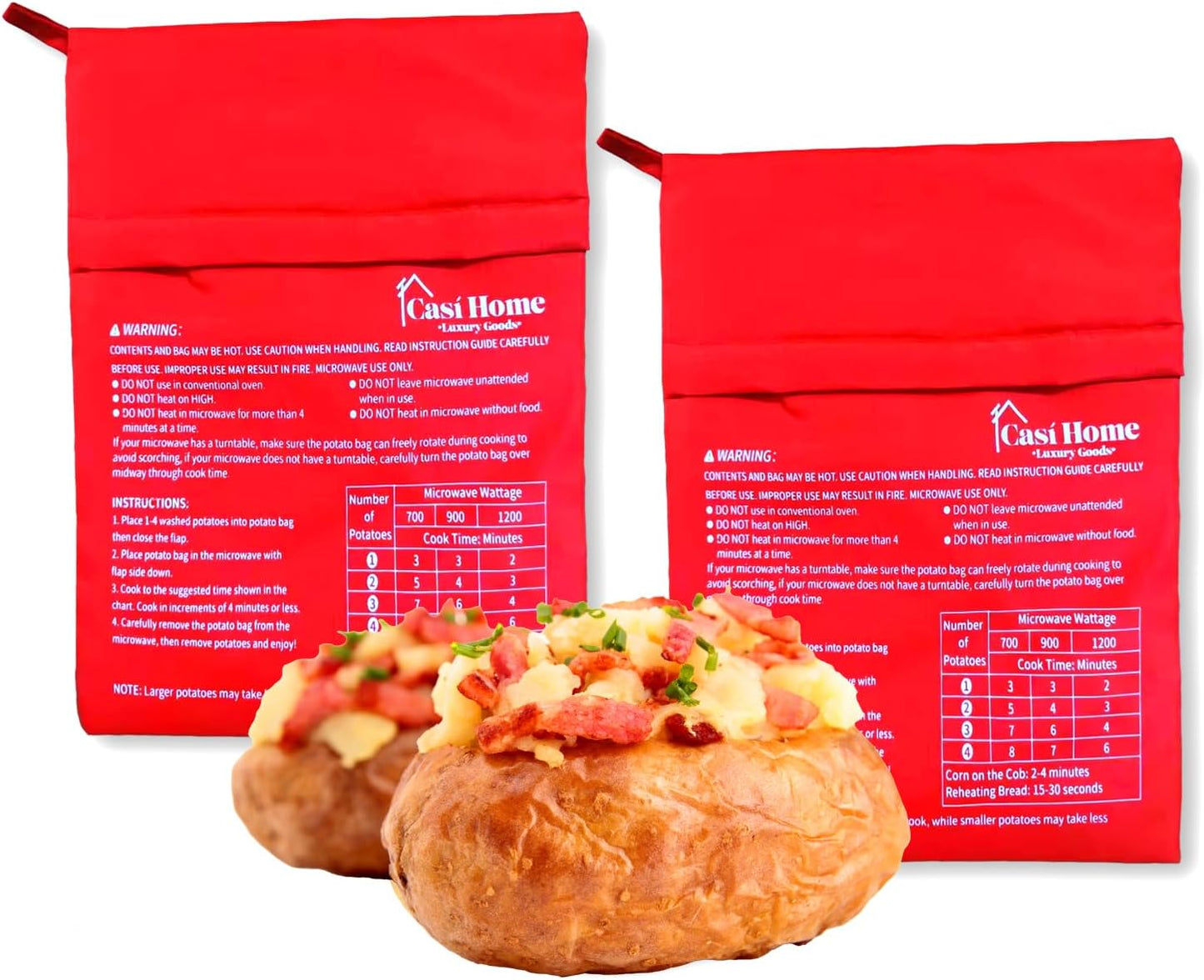 Perfect Potato Microwave Cooker™ 2 Pack