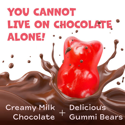 Chocolate-Covered Gummy Bear Bliss