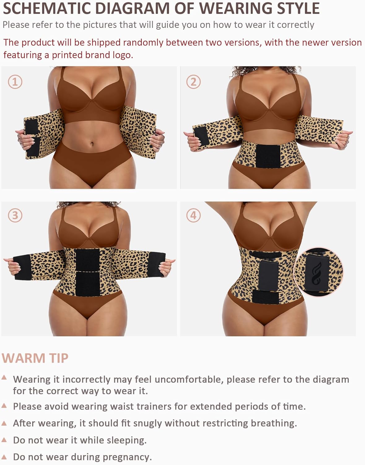 Triple-Wrap Hourglass Waist Trainer & Body Shaper Belt