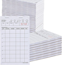 Waitress Notepads — 10 Pads, 100 Sheets Each