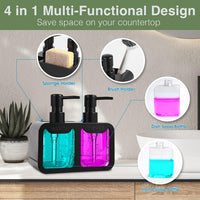 Elegant 4-in-1 Soap Dispenser Set™