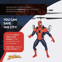 Marvel Spider-Man IR RC Flying Figure with LED Lights