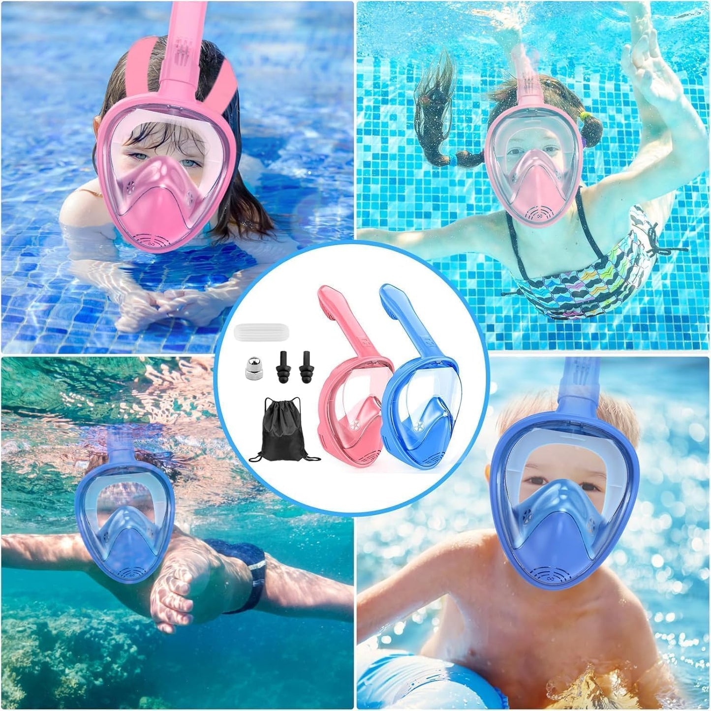 Kids Full-Face Snorkel Set™