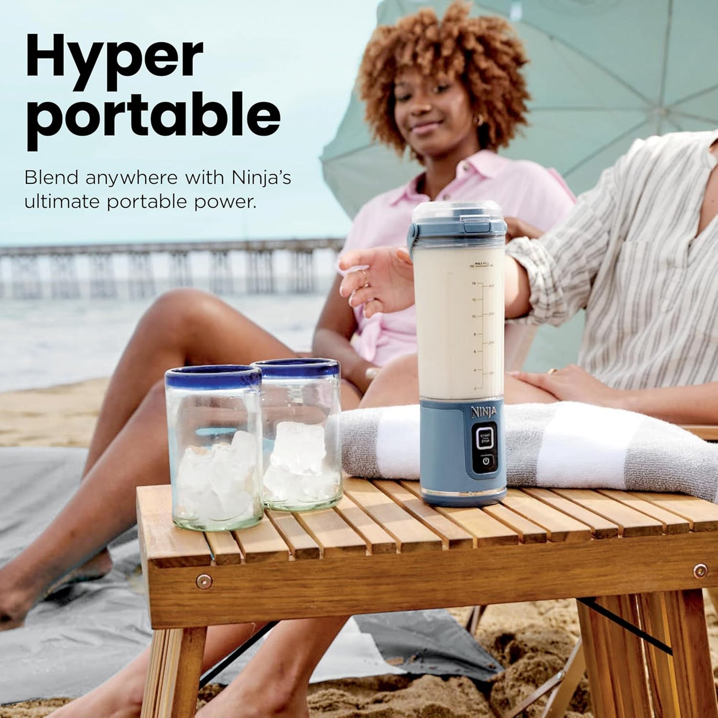 Ninja Blast Cordless Personal Blender 18oz — USB-C Rechargeable