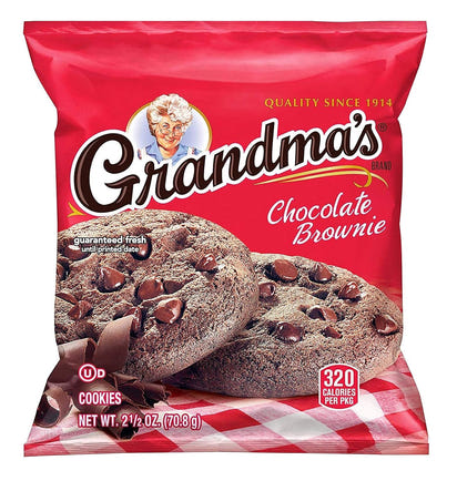 Grandma's Rich Chocolate Brownie Cookies (4 pack)8 cookies total