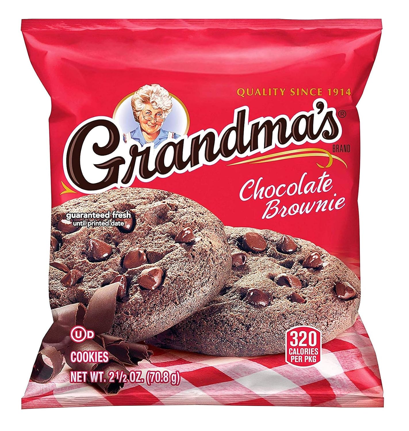 Grandma's Rich Chocolate Brownie Cookies (4 pack)8 cookies total