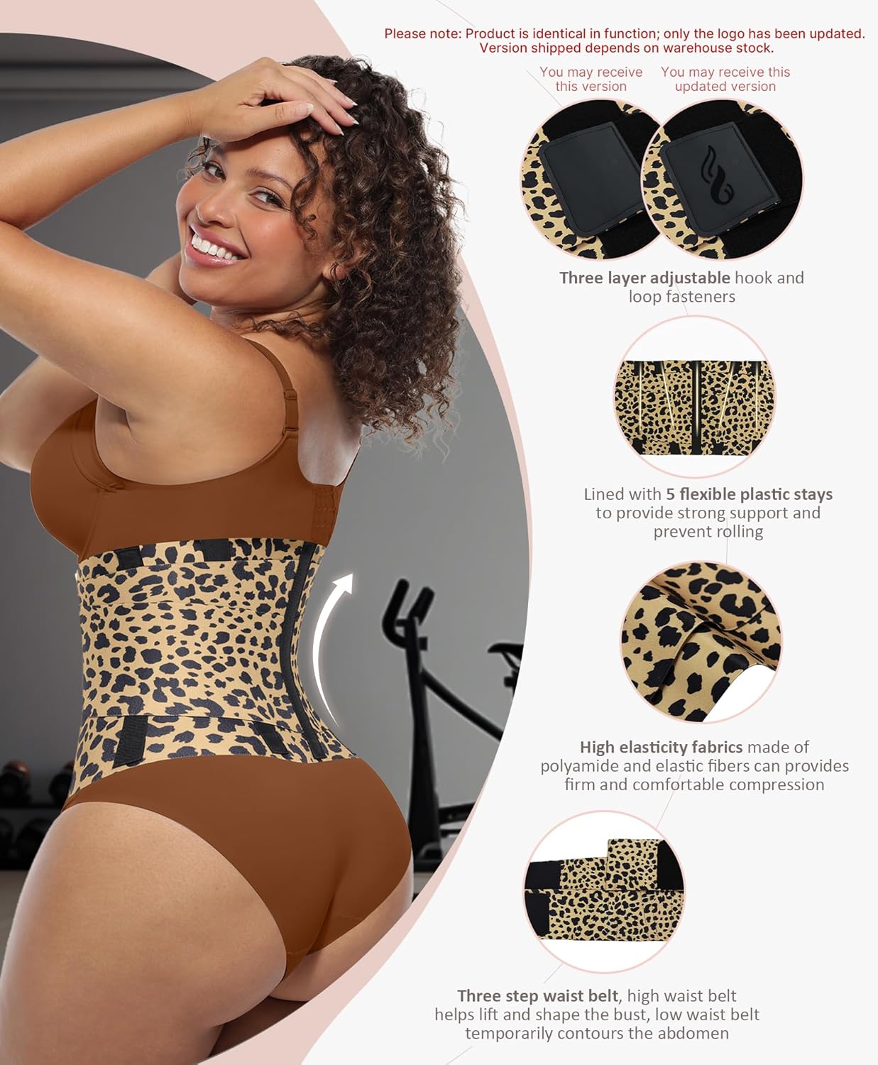 Triple-Wrap Hourglass Waist Trainer & Body Shaper Belt