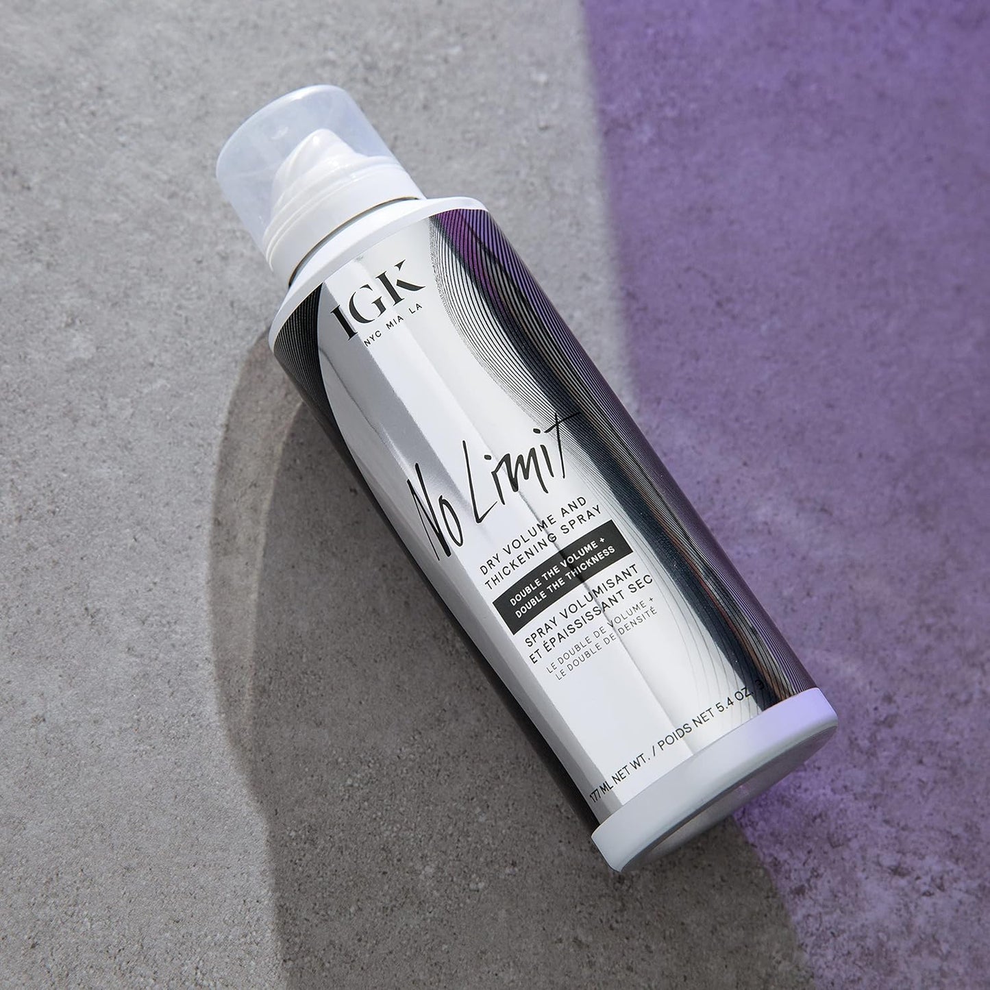 IGK No Limit Dry Volume & Thickening Spray — 5.4 oz