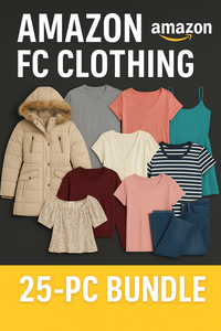 Amazon FC Discount Bundle | Assorted Apparel | 25 Pcs #BD-25