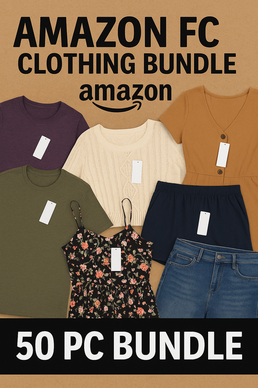 Amazon FC Discount Bundle | Assorted Apparel | 50 Pcs #BD-50
