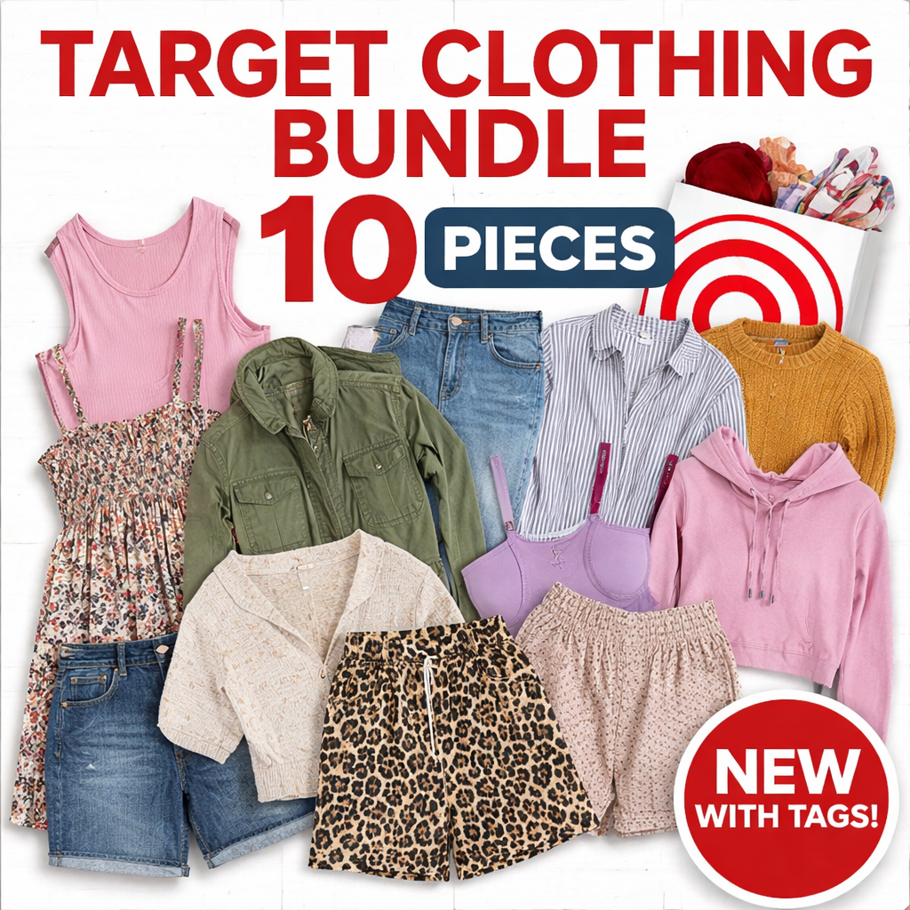 TARGET Discount Bundle | Assorted Apparel | 10 Pcs #TBD-10