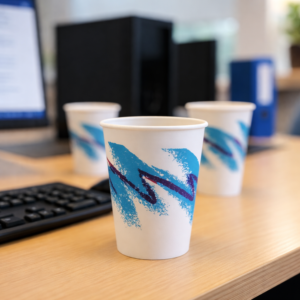 Vibrant Jazz Hot Cups, 16 Oz™ 50 Pack Sleeve