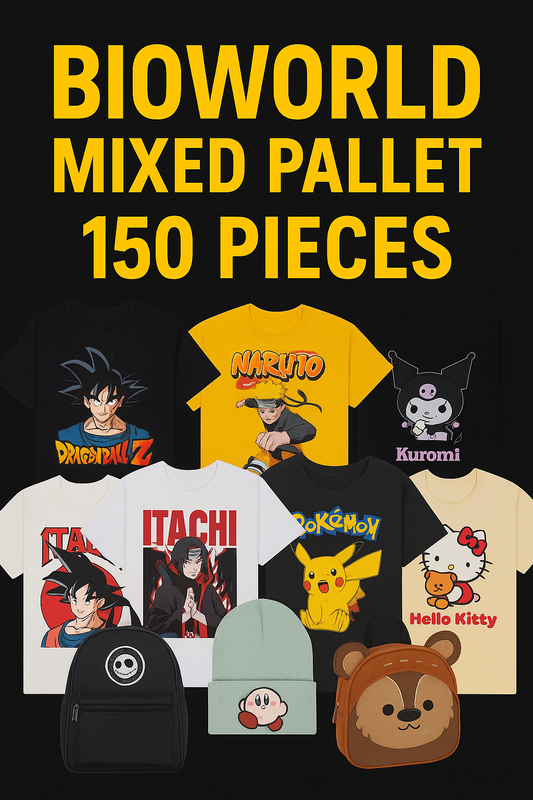 Hot Topic Discount Bundle | Assorted Apparel | 150 Pcs #HTBD-50