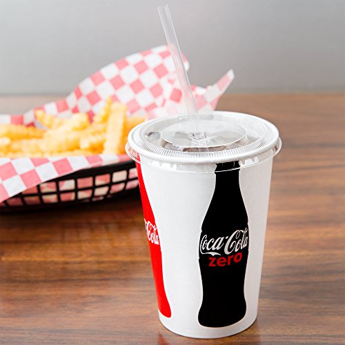 Coca-Cola 16-18 oz Poly Paper Cold Cups - 100 count