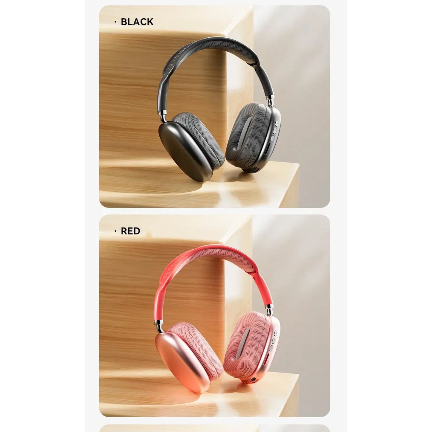 P9 Pro Max Wireless Bluetooth Headphones with Active Noise Cancelling